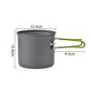Outdoor Portable Camping Set Pot 101 Set Pot Picnic Cookware 1-2 Person Portable Set Pot