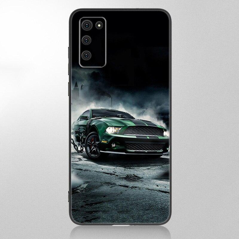 Cool Sports Car Phone Case For Samsung Galaxy A12 A02S A22 A32 A52 A72 A71 A51 A41 A31 A21 A11 A50 A70 A10S A20S Black Cover