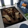 Ancient Egyptian God Dead Anubis Pharaoh Tutankhamun Mask Rug for Bedroom Living Room Sofa Home Doormat Decor,Non-slip Floor Mat