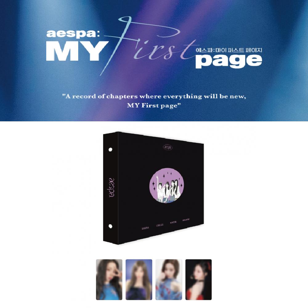 

Оформите предзаказ aespa Альбом для вырезок MY First Page POP-UP Store