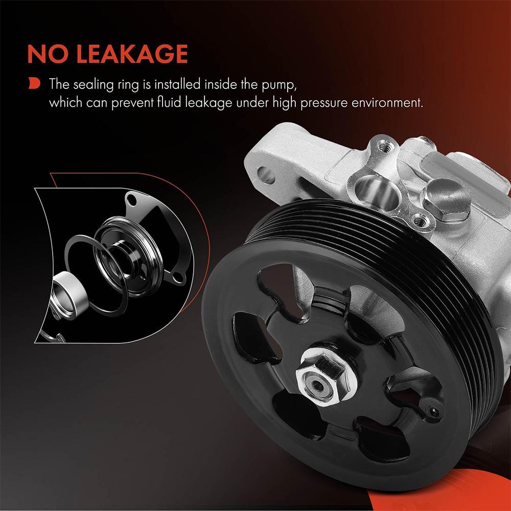 Power Steering Pump with Pulley for Honda CR-V Acura 2006-2011 Models (215419 56110PZDA02)