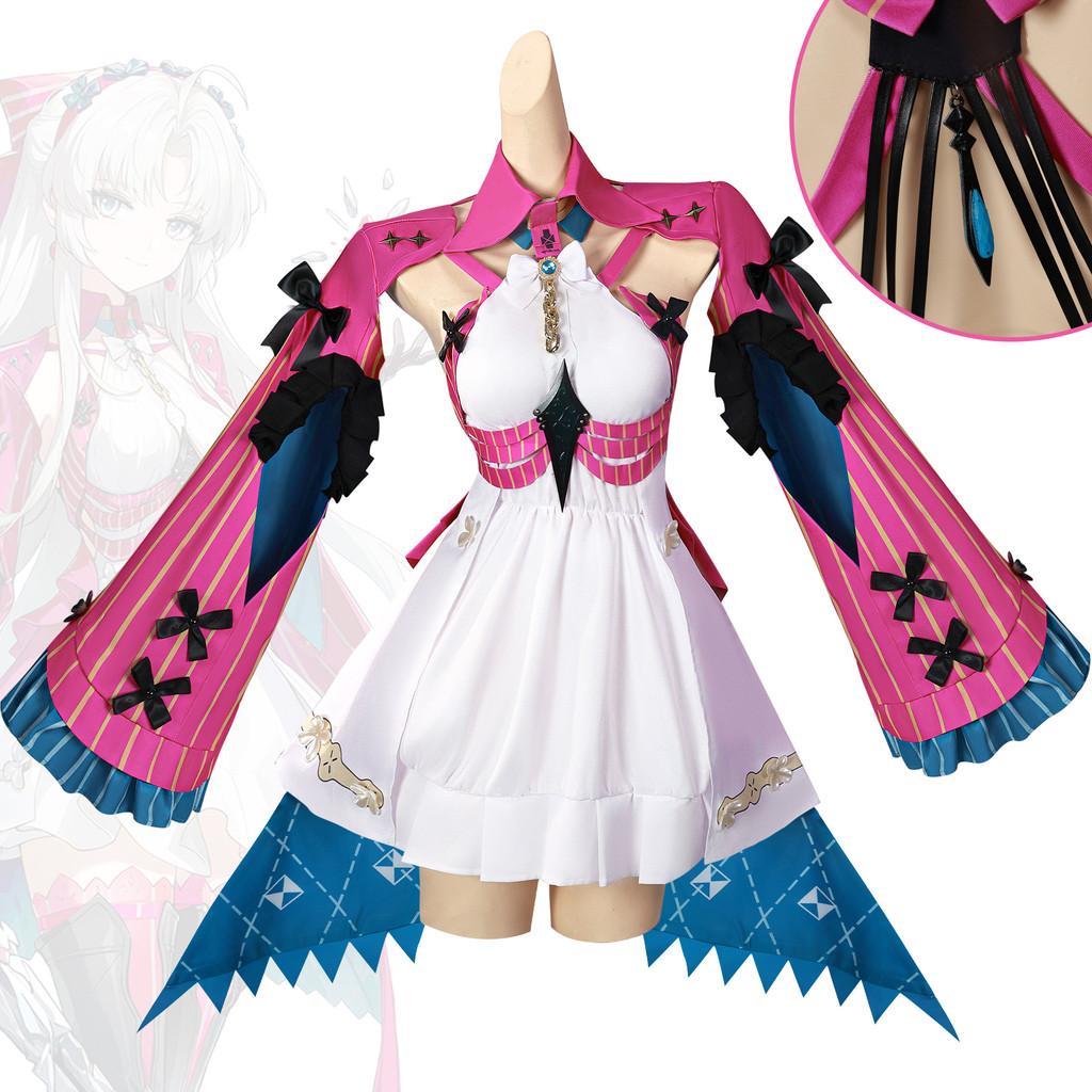 Carlotta Wuthering Waves Montelli Cosplay Costume Role Play Party Halloween