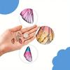 20/40/60pcs Butterfly Wing Pendant Dragonfly Insect Resin Pendant, Used for DIY Earrings, Bracelets, Jewelry Making