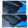 Kolfiber Yttre Motorhuvs Scoop Cover Bezel För Chevrolet Silverado 22+