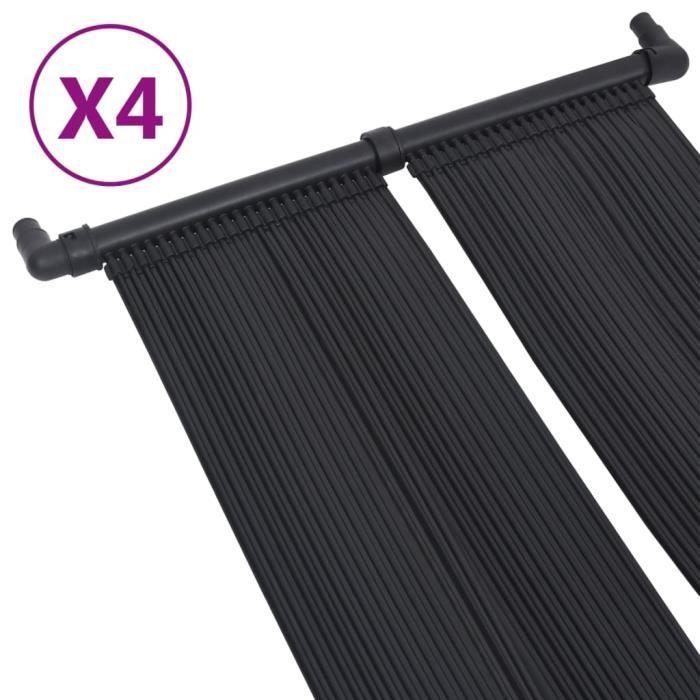 VidaXL Solar Pool Heating Panels 4 Pcs 80x310 Cm