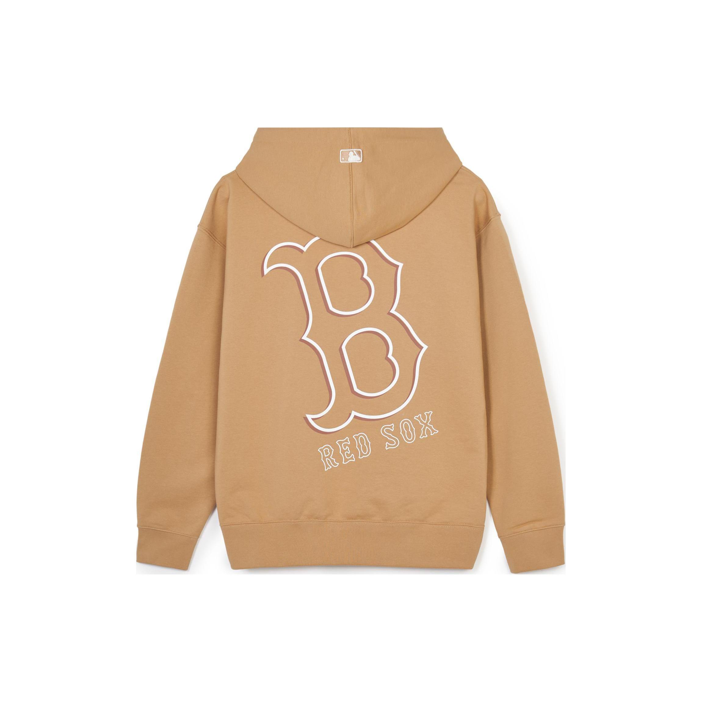 

New MLB Boston Red Sox Sweatshirt Unisex Light Camel 3AHDB0241-43CAL S