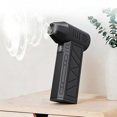 Mini Turbo sniego pūstuvas Transporto priemonė Sniego valymas Namų valymas Pūstuvo ventiliatoriaus greitis reguliuojamas Elektrinis pūstuvas su LED šviesa