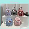 Kids Cartoon Hello Kitty Pattern Nylon Mini Backpack With Breathable Design For Kindergarten Children