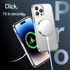 Wlons Magnetische Transparente Hülle für iPhone 17 Pro Max - 4er-Pack Kompatibel mit 17AIR