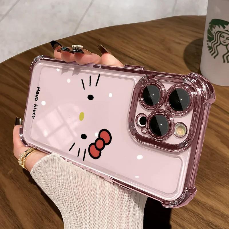 Cute Hello Kitty Shockproof Case For Huawei Honor 600 400 Lite Pro X9D X9A X9B X8C X8B X8A X7D X7A X6C X6D X6A X5B X5C 5G Casing