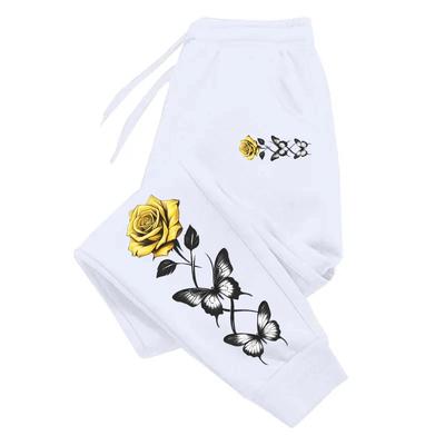 Pantaloni della tuta da donna alla moda morbidi con coulisse pantaloni lunghi da donna casual quotidiani sportivi da jogging pantaloni da jogging per casa e outdoor