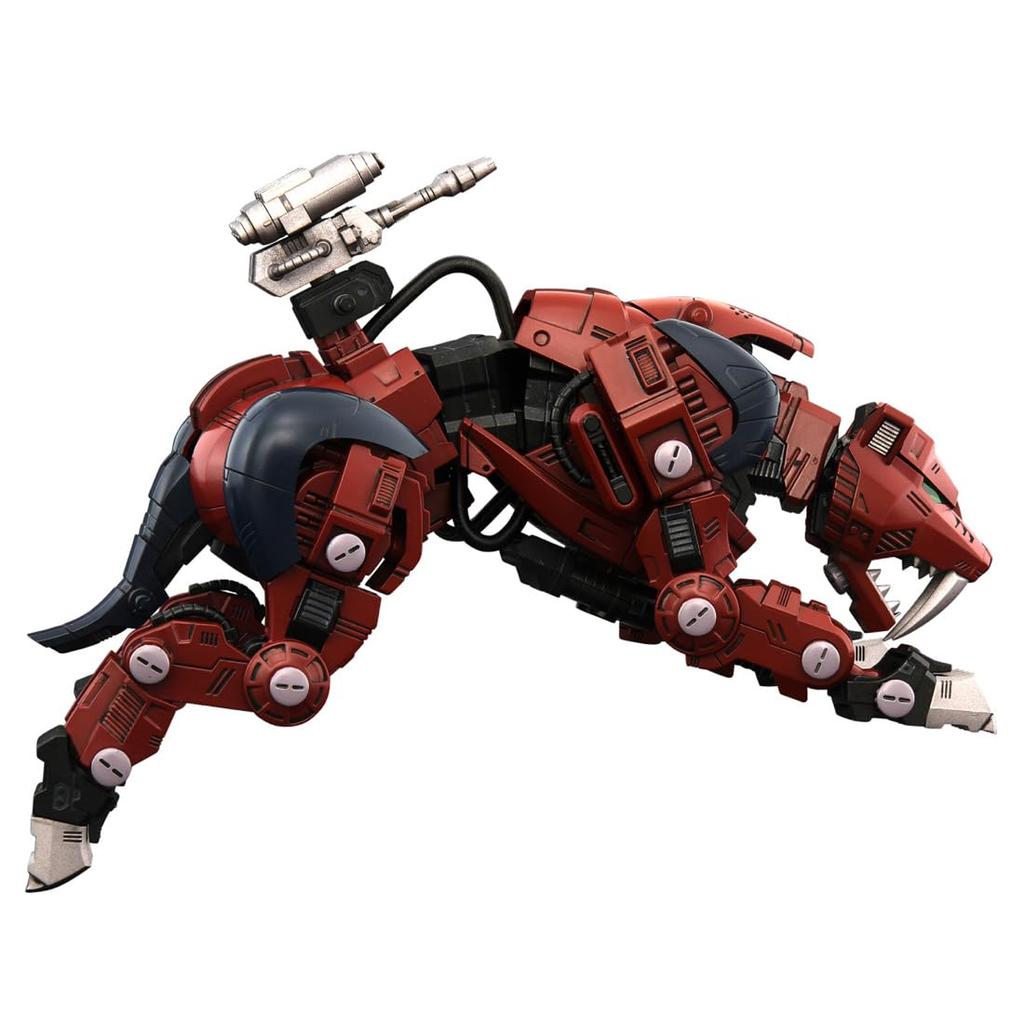Takara Tomy Realize Model ZOIDS Saber Tiger Raven Specification Plastic Model Kit T-Spark RMZ-015 Pre-colored
