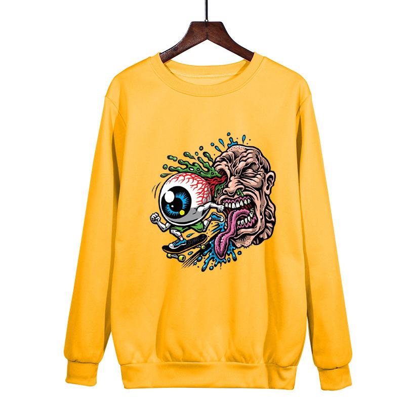 

Eye Skate Осенняя одежда Женская стильная толстовка с капюшоном XXXL