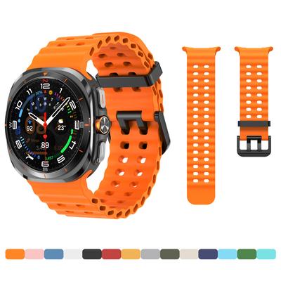 Original Watchstrap for Samsung Galaxy Watch Ultra 47mm Soft Sports Correa Bracelet For Galaxy Ultra 47mm Men Women Watchstrap
