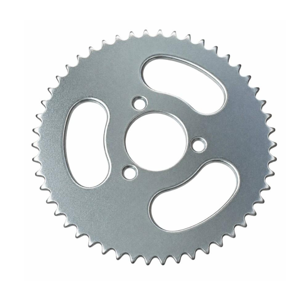 Easy Install Electric Scooter Sprocket 45# Steel 25H Chain Sprocket Durable Kart Sprocket Karts