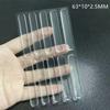 ABKS-50Pcs Car Door Handle Protector Stickers PVC Bumper Strips Professional For Automobile