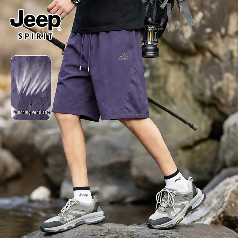 

Мужские летние повседневные шорты средней длины JEEP SPIRIT свободного кроя для активного отдыха M