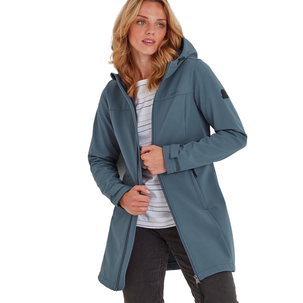 TOG24 Womens/Ladies Keld Long Length Soft Shell Jacket