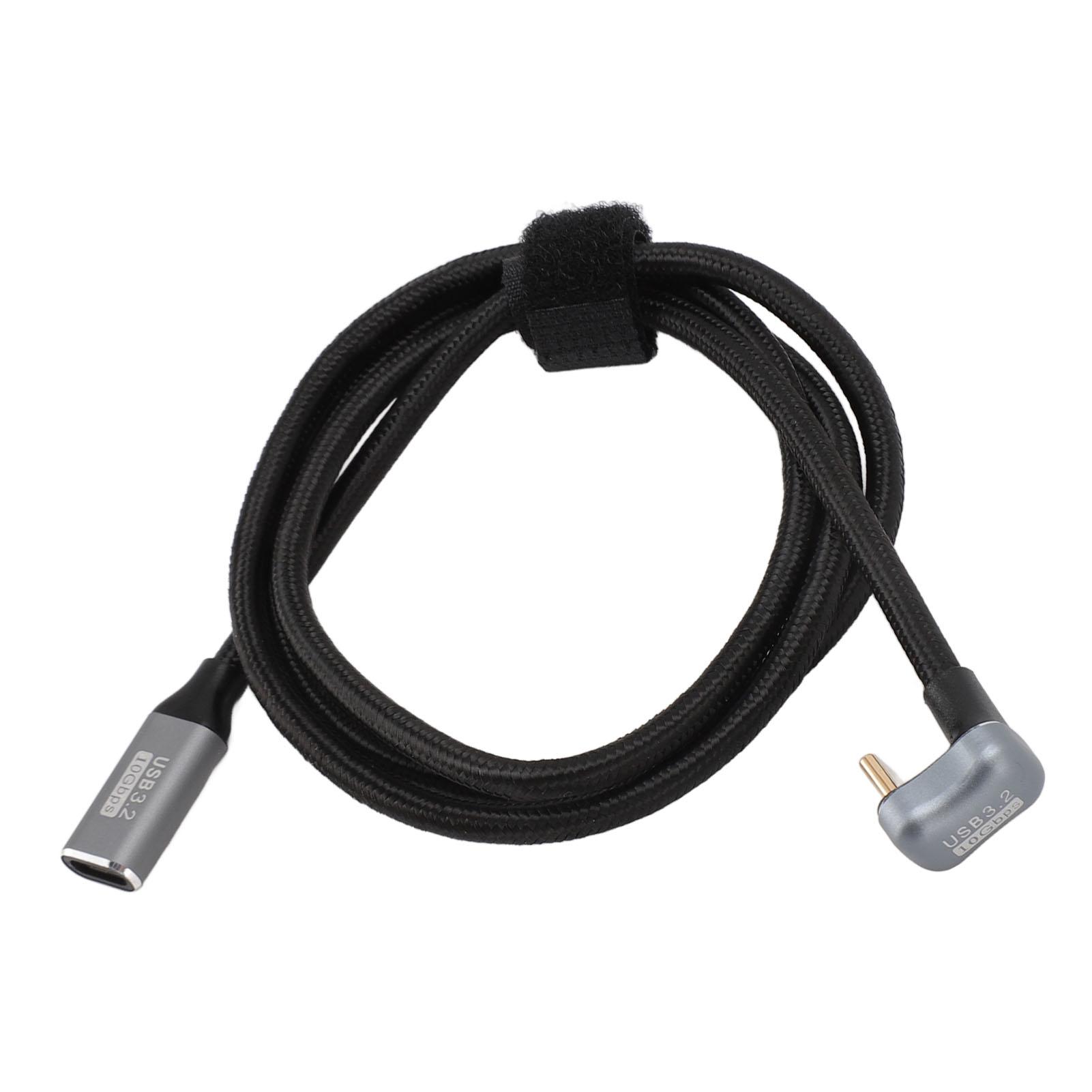 Type C Extension Cable Professional USB3.2 Gen2 10Gbps USB C Male to Female Data Cable Supports OTG Projection Screen Headphones Hard Disk Docking Sta