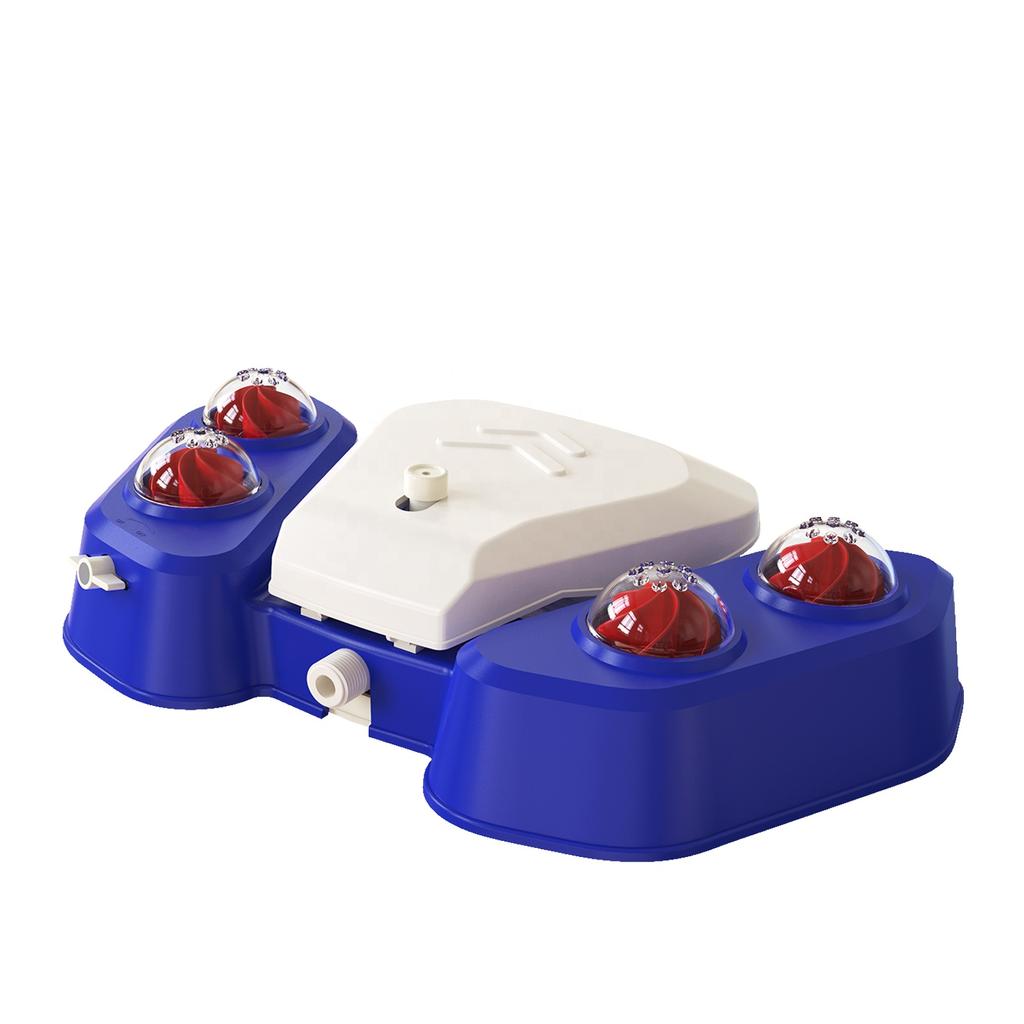 Interactive Paw Pedal Design Dog Water Fountain Dog Garden Outdoor Step On Water Feeder Outdoor Dog Toy