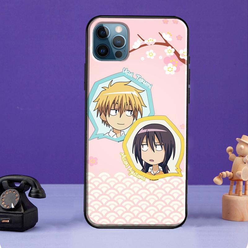 Anime Maid Sama Kaichou Wa Phone Case For iPhone 11 14 13 Pro Max XS XR X SE 2020 5S 6S 7 8 Plus 12 Mini Back Cover