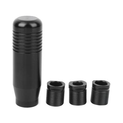 Schaltknaufkopf Universal Schaltknäufe für manuelle Schaltung mit Adapter Schwarz