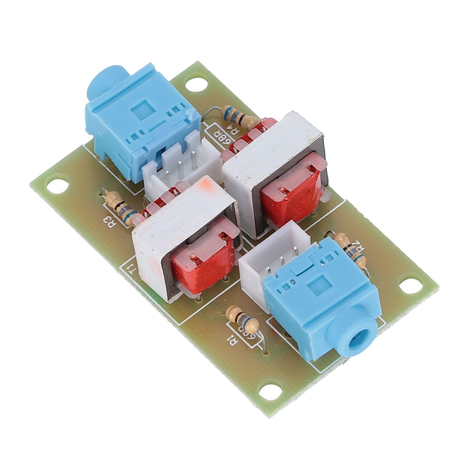 

Ізоляційний модуль Стерео Аудіо Придушення шуму Фільтр струму Звук 3,5 мм Порт XHM372