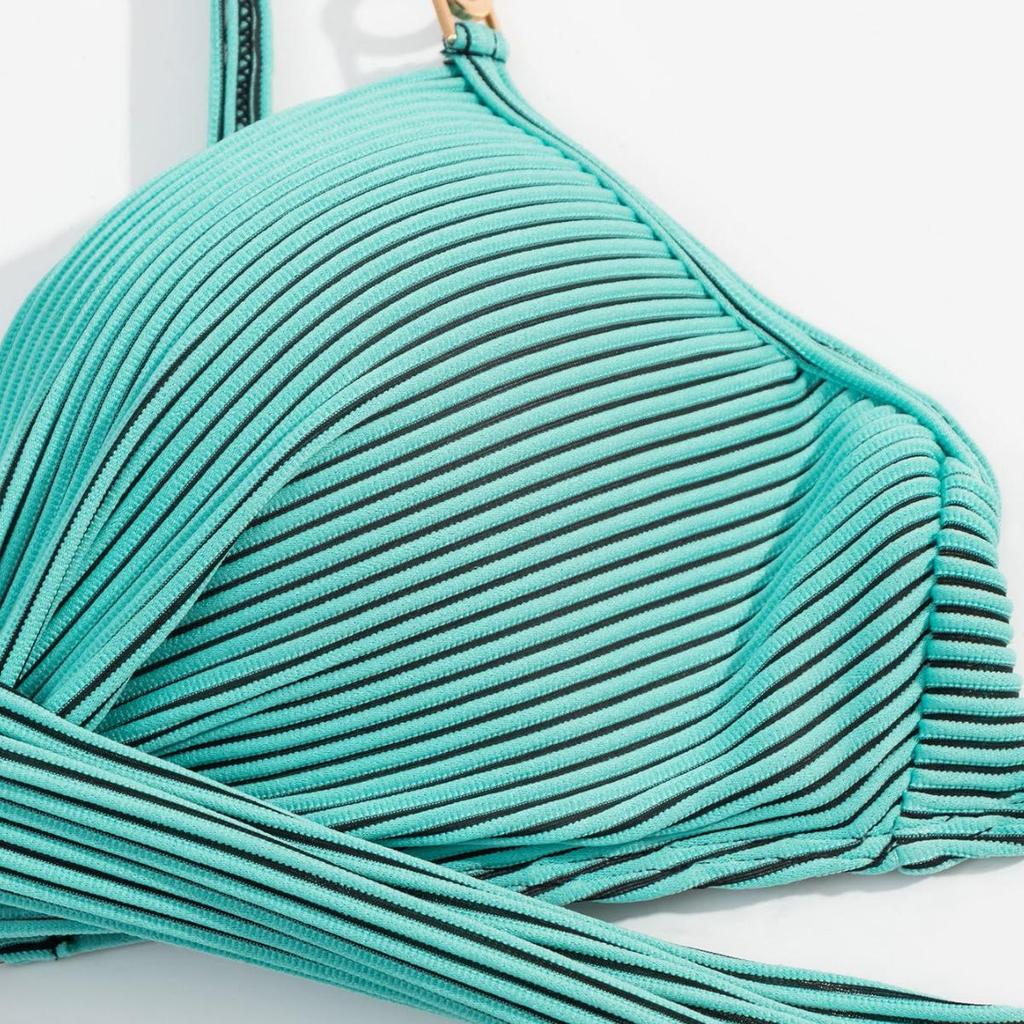 Women's European & American Snake Print Bikini - Sexy Split Swimsuit for Beach Vacation