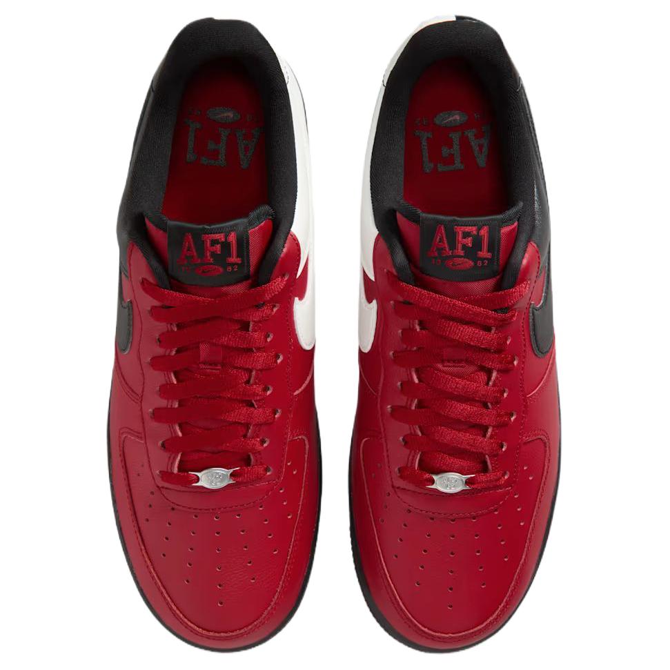 Nike Zapatillas para Hombre Nike Air Force 1 Low 07 LV8 Gym Red Summit White Black IB6847-600