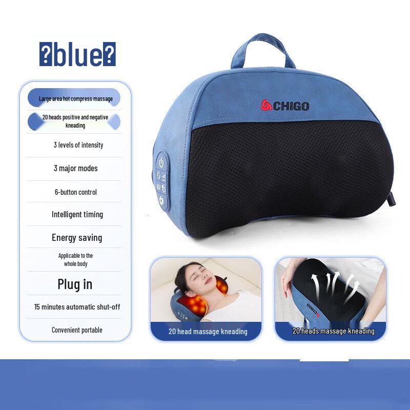 Mussels Electric Neck, Shoulder & Back Kneading Massager