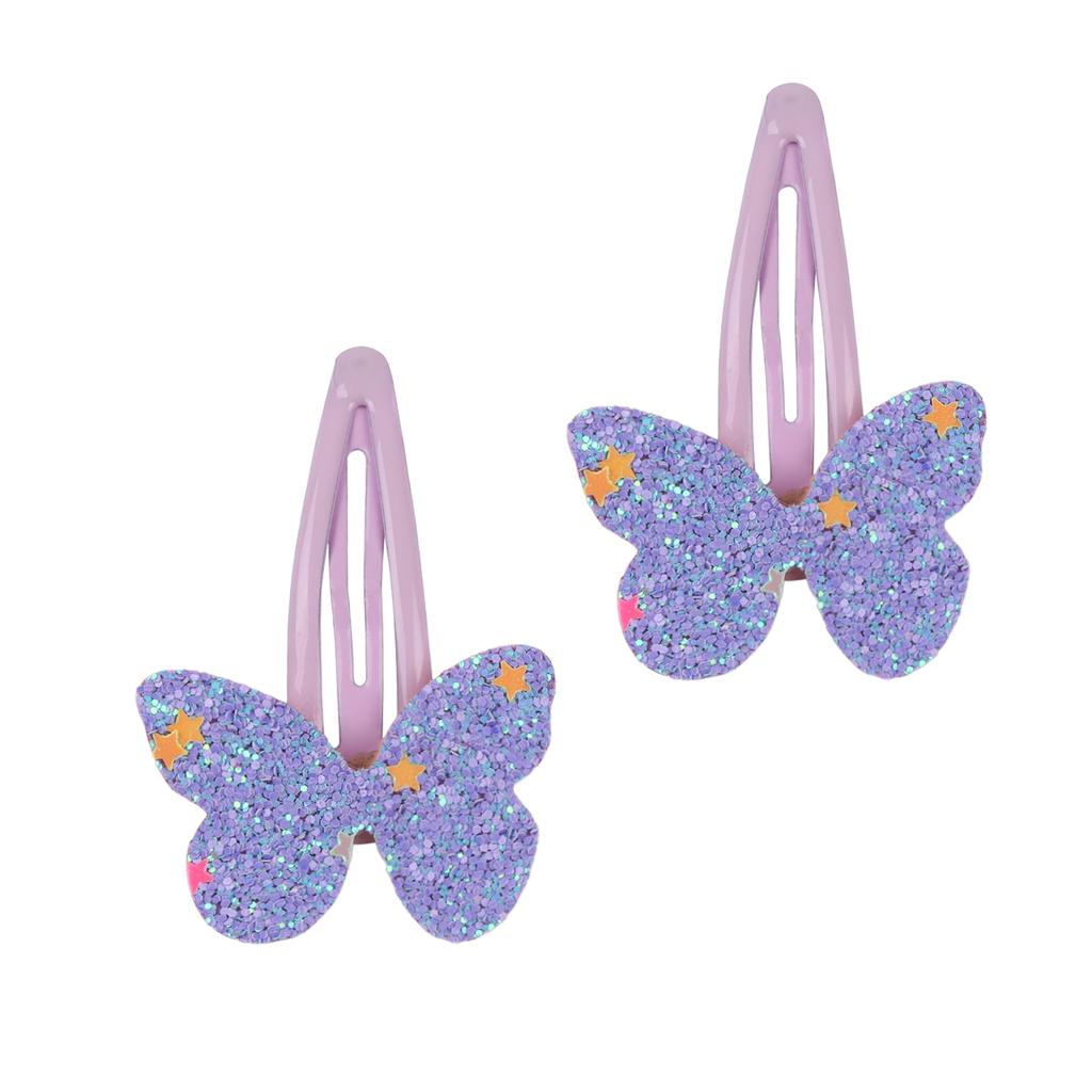 2/10pcs Star Star Hair Clips Cute Children Girls Hairpins Candy Colors Glitter Star Hairclips Kids Barrettes Hair Accessories
