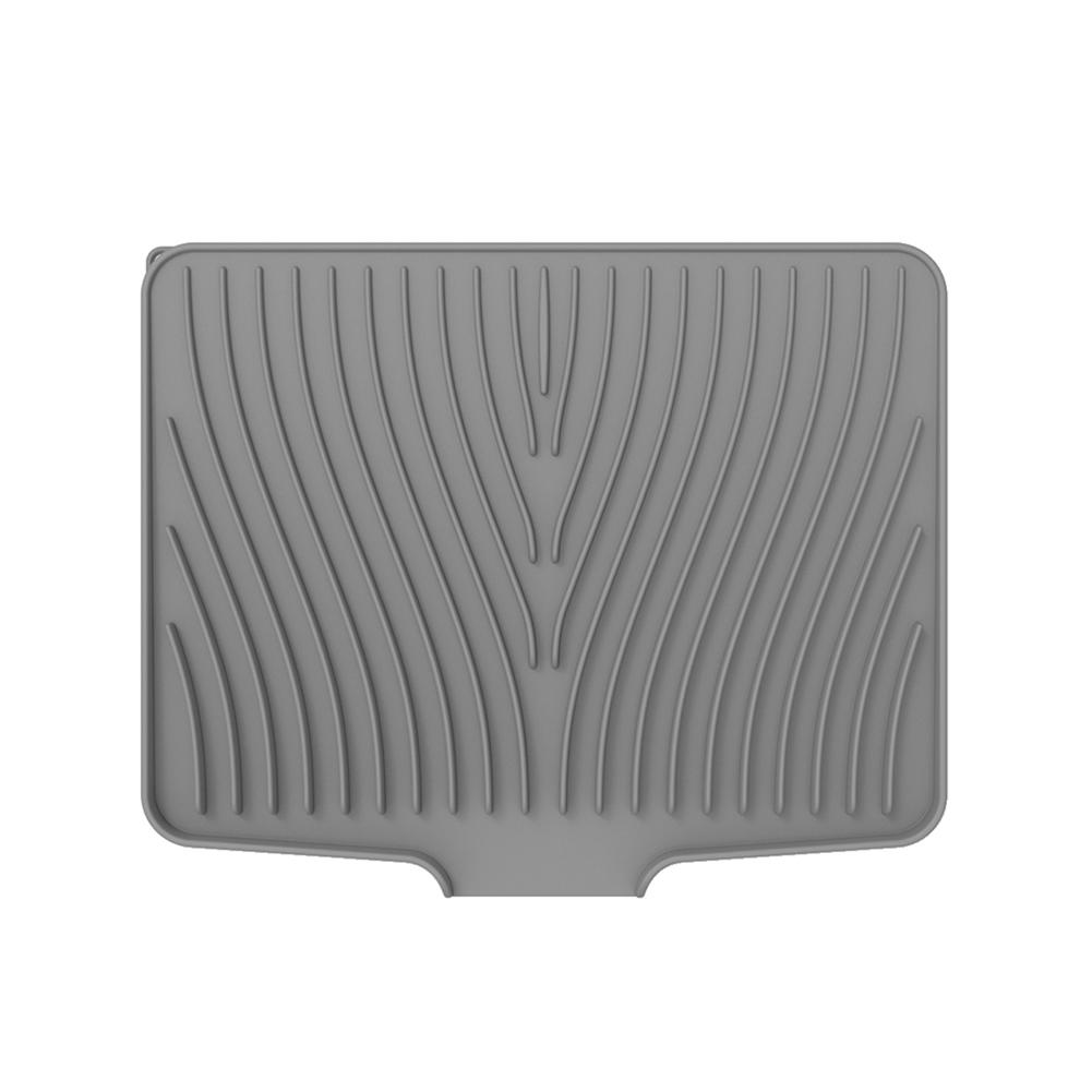 Силиконовый коврик для сушки посуды доски 40x33 см миска коврик для сушки посуды раковина сушилка большие термостойкие столы подставка для посуды кухонный аксессуар 5170₽