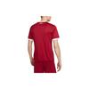Nike Liverpool Sezon 2023/24 Domowa Wersja Zawodnicza Falisty Nadruk Logo Okrągły Dekolt Koszulka Piłkarska Męska Top Czerwony Biały DX2618-688