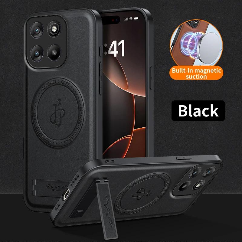 Priekš Motorola Edge 70 Ādas statīva