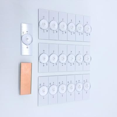 20 Adet/grup 6V SMD Lamba Boncukları Optik Lens Filtresi 32-65 İnç LED TV Onarımı için led ışık şeridi