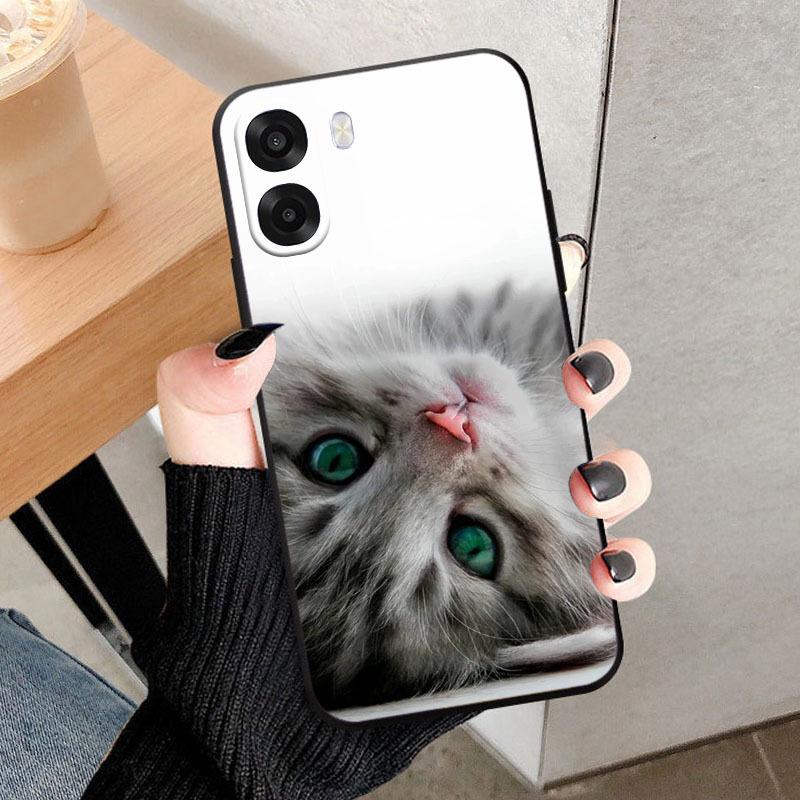 Phone Case For Oppo A6X 4G 5G Anti Fall Silicone Soft TPU Back Cover For Oppo A 6 X OPPOA6x Camera Protective Shell CPH2819 Etui