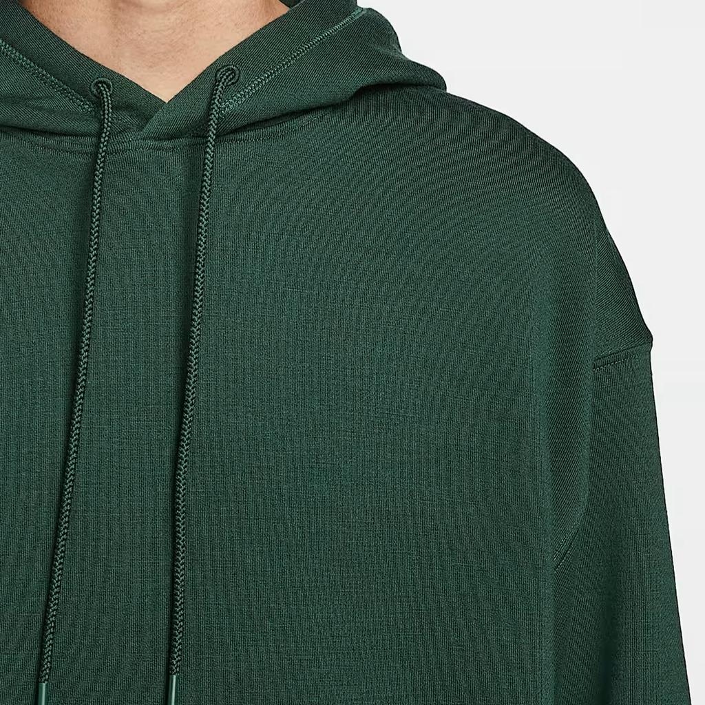 Nike SS25 Classic Comfortable Soft Fashionable Versatile Solid Color Sweatshirt Unisex Sweatshirt Green FV4879-397