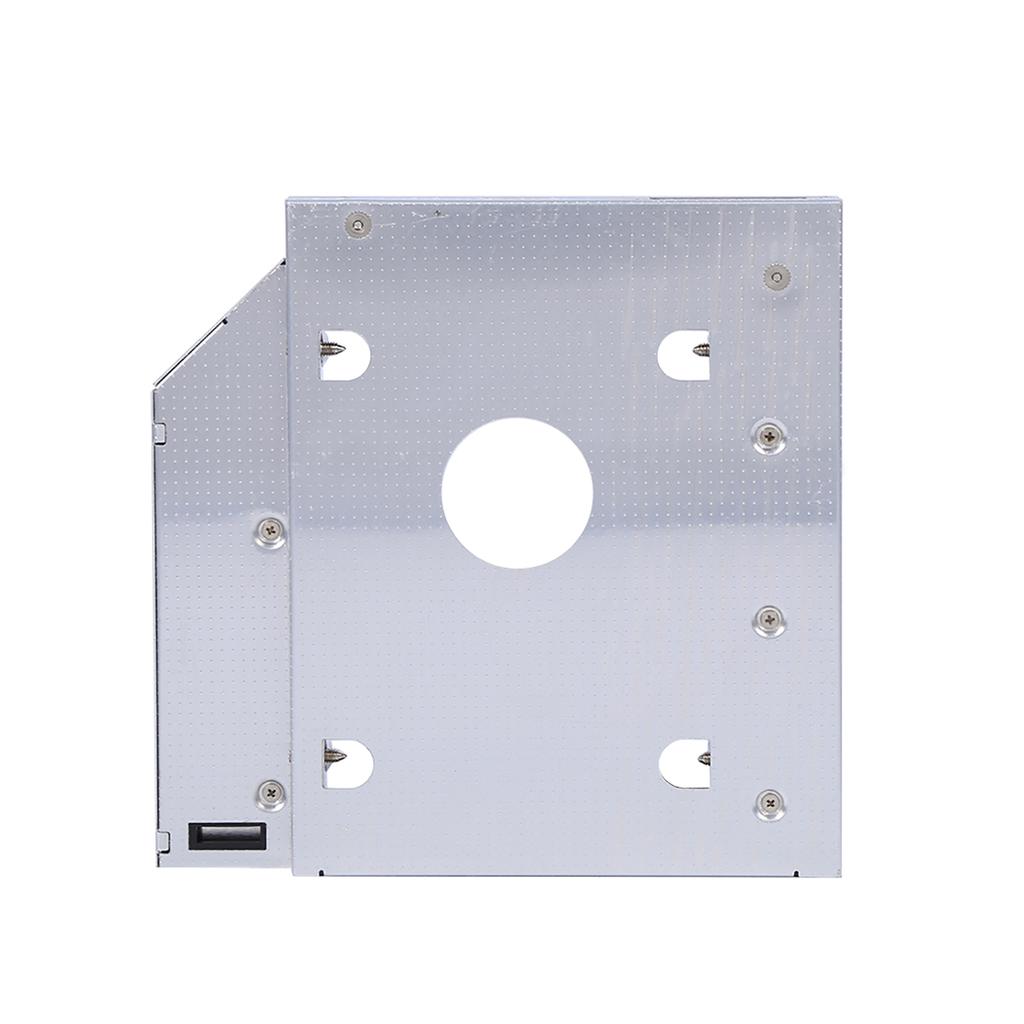 12.7mm Aluminum SATA HDD SSD Enclosure Hard Disk Drive Bay Caddy Optical DVD Adapter for Laptop