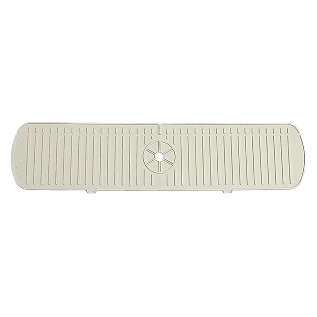 Kitchen Faucet Splash Pad Silicone Sink Faucet Splash Guard Mat Sponge Drain Rack Countertop Protector for Bath Kitchen Gadgets