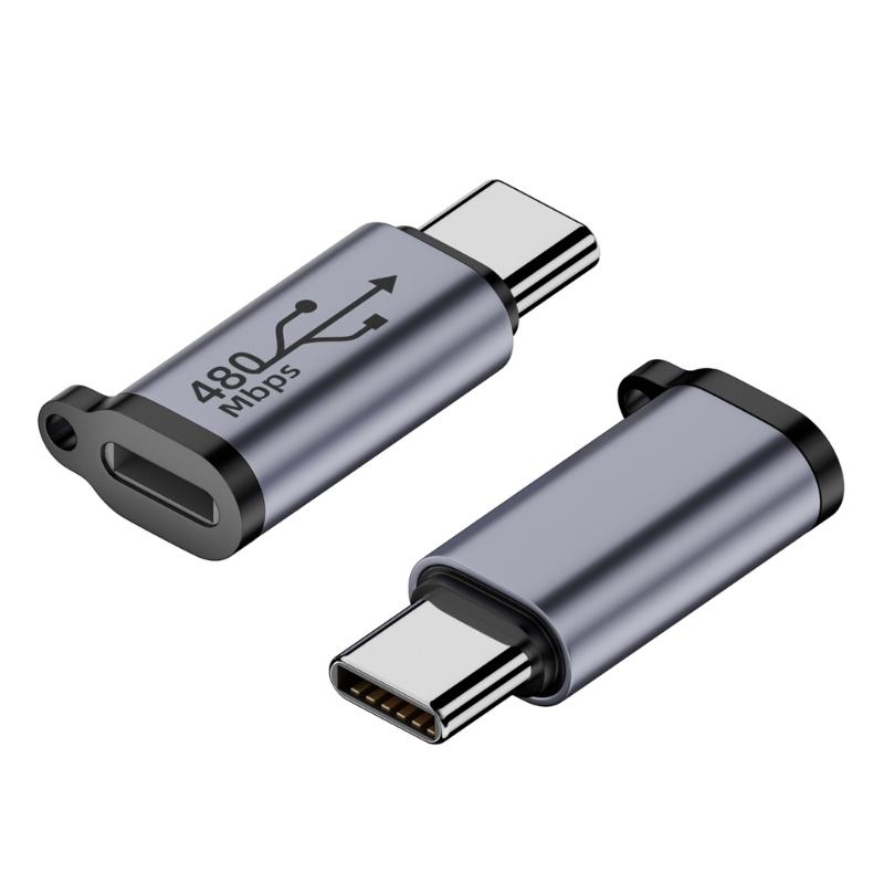 Type-C/Micro To iOS8Pin Conversion Adapter, iOS8pin To Type-C/Micro USB Converter Support Charging & Data Transfer