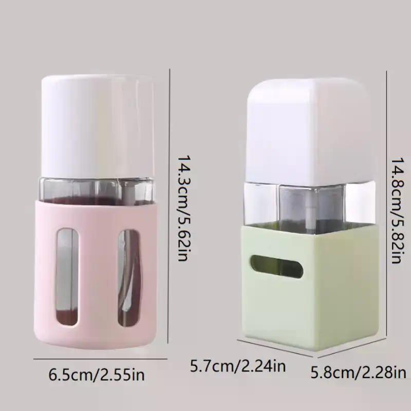 4 In 1 60ml Travel Bottle Set Refillable Combination Shampoo Shower Gel Hand Wash Lotion Split Empty Bottle Travel Kit Accessory