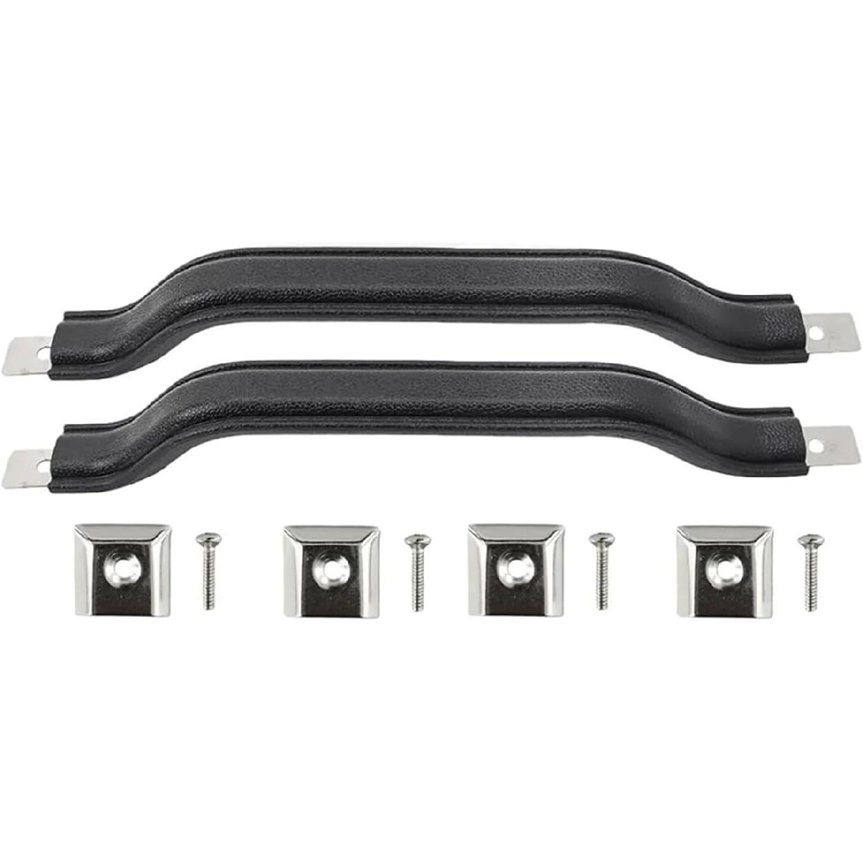 

2Pcs Car Interior Door Handle Strap Pull Compatible with CJ5 CJ7 CJ8 Wrangler YJ 1987-1995 55009801KS—L48A