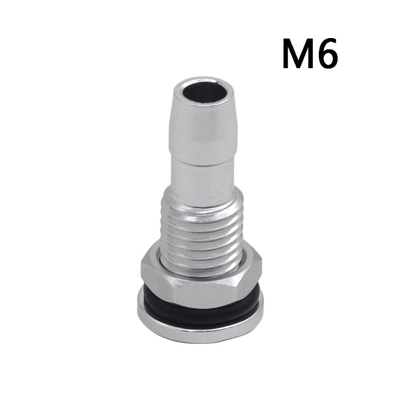 M6/M8 Rc Boat Aluminum Nozzle Water-Cooled System Parts Thread Nozzles For Rc Boat Fuel Esc Motor Nipple