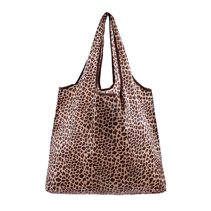 Reusable Shopping Bags Women Foldable Tote Bag Portable Cloth Eco Grocery Bag Folding Large Capacity Fruit Vegetable Handbags