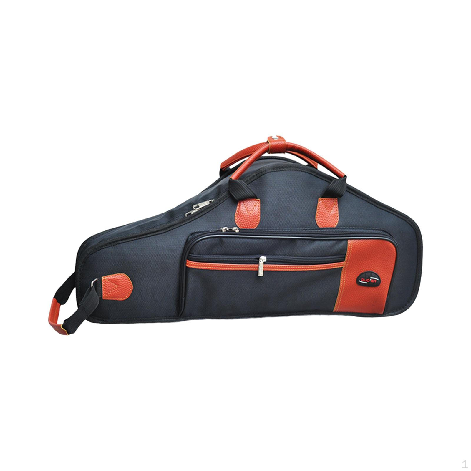 

Оксфордский чехол для хранения саксофона, противоударный регулируемый двойной ремень, ветер чёрный