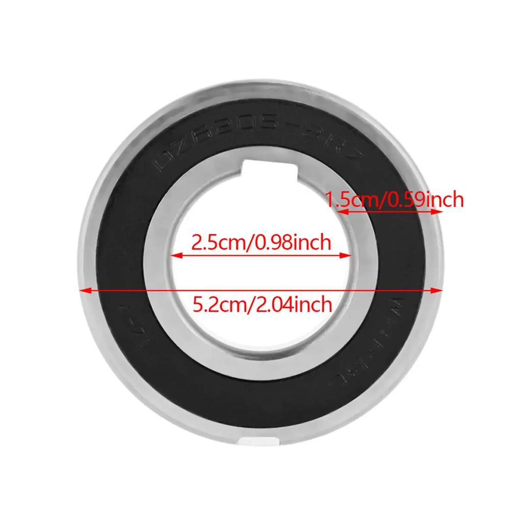 CSK25PP Jednosměrné ložisko s volnoběžkou, s dvojitým drážkováním, 25*52*15mm