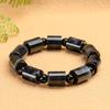 Genuine A-Grade Black Chicken Ruyi Wealth Bracelet with Natural Ice Seed Jade Beads, Unisex