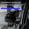 Dla BMW X5 G05 -2025 Wzmocniona osłona lusterka wstecznego w kształcie rogu z zestawem Black Jedi dla efektu czernienia