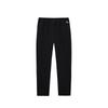 Anta Training Series Mens Woven Sports Long Pants Winter Outdoor Fleece Casual Pants Men Bottoms Basic-Black 952547514N-6