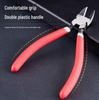 Key Brand 6" Stainless Steel Oblique Nozzle Pliers for Plastic Parts and Gundam Models